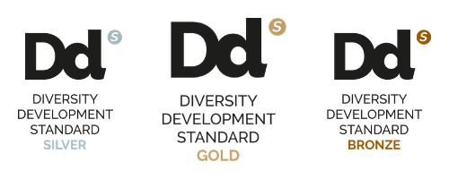 Diversity Development Standard awards in gold, silver and bronze