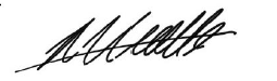 Michael Hall signature