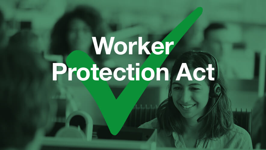 List image - The Worker Protection Act What Employers Need to Know and Do